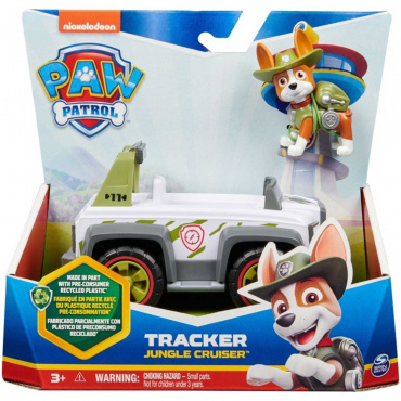 43680 Игровой набор Машинка с фигуркой Трекер, 15см. Paw Patrol