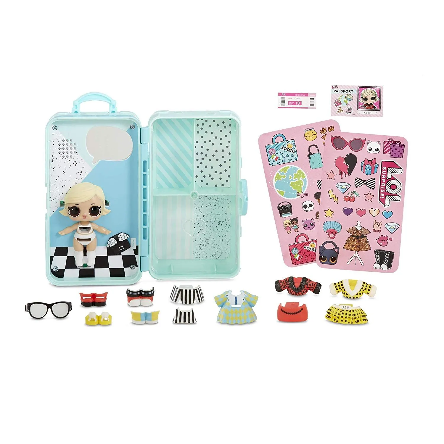 Купить в Минске, Беларуси 560449 набор lol surprise style suitcase чемодан  стилиста as if baby с 15 сюрпризами, недорого