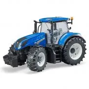 03120 Игрушка из пластмассы Трактор New Holland T7.31