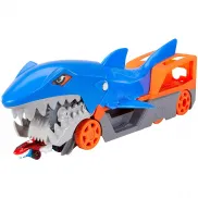 GVG36 Игровой набор Hot Wheels Грузовик Голодная акула с хранилищем для машинок