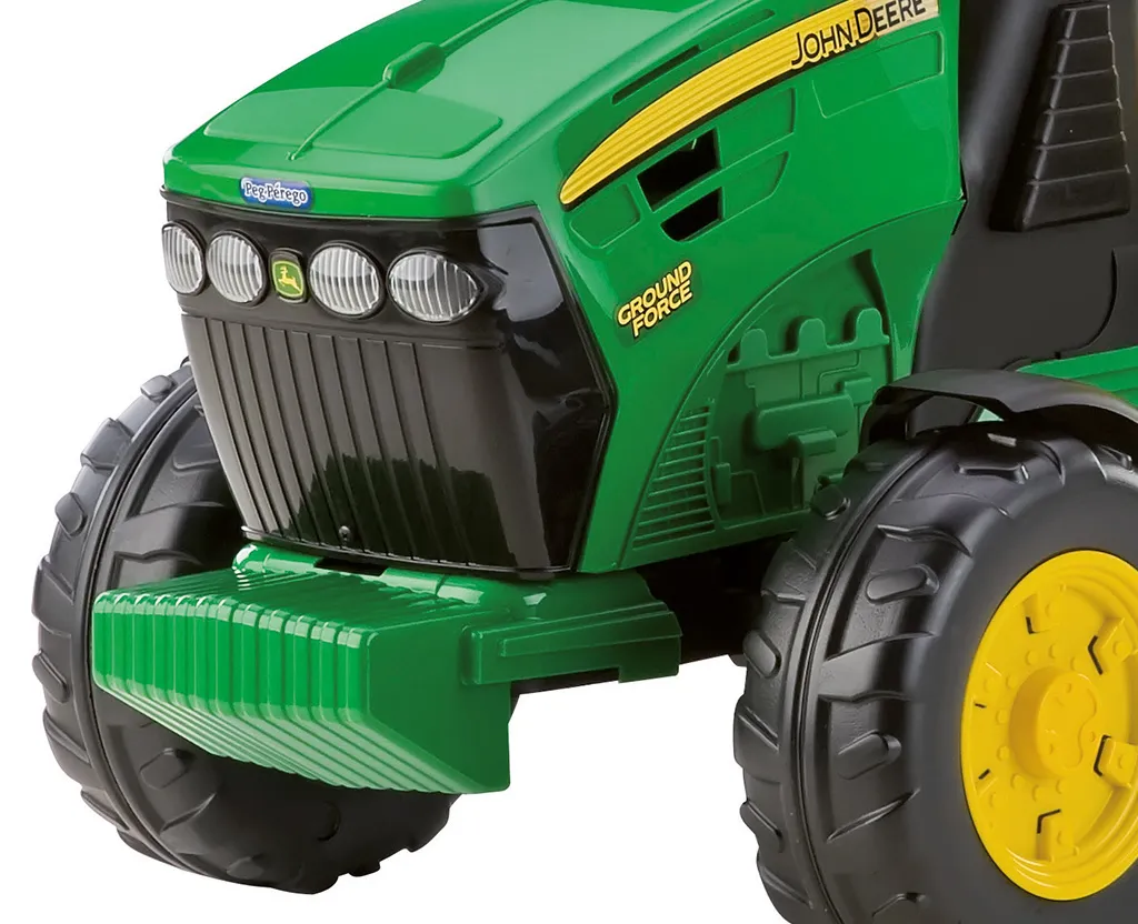 IGOR0047 Трактор с прицепом для катания детей JOHN DEERE GROUND FORCE 12V  купить в Минске, цены