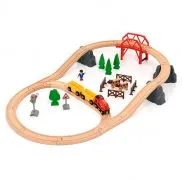 33909 BRIO Игровой набор «Поездка по сельской местности с мостом»