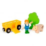 33875 BRIO Игровой набор "Девочка на ферме",4 эл.,кор.15х20х5,5 см