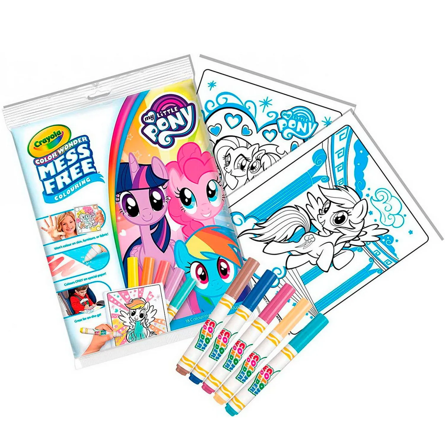 CRAYOLA раскраска Color Wonder 18 страниц